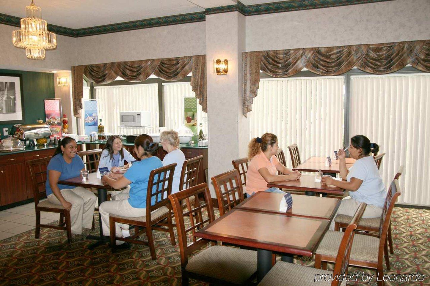 Hampton Inn West Columbus Étterem fotó